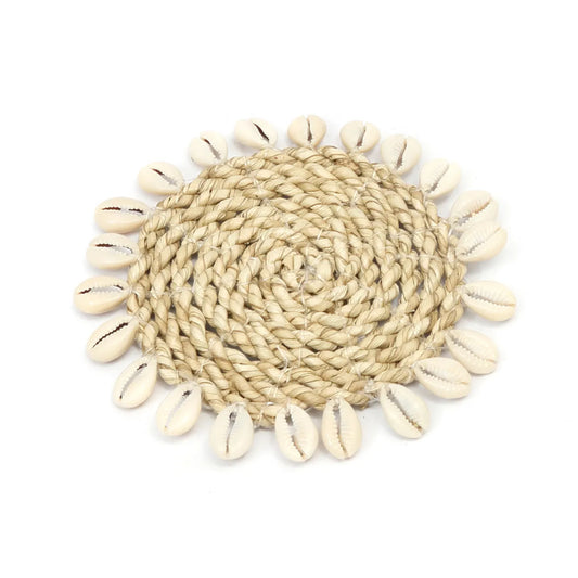 Seagrass Shell Onderzetter (Naturel)