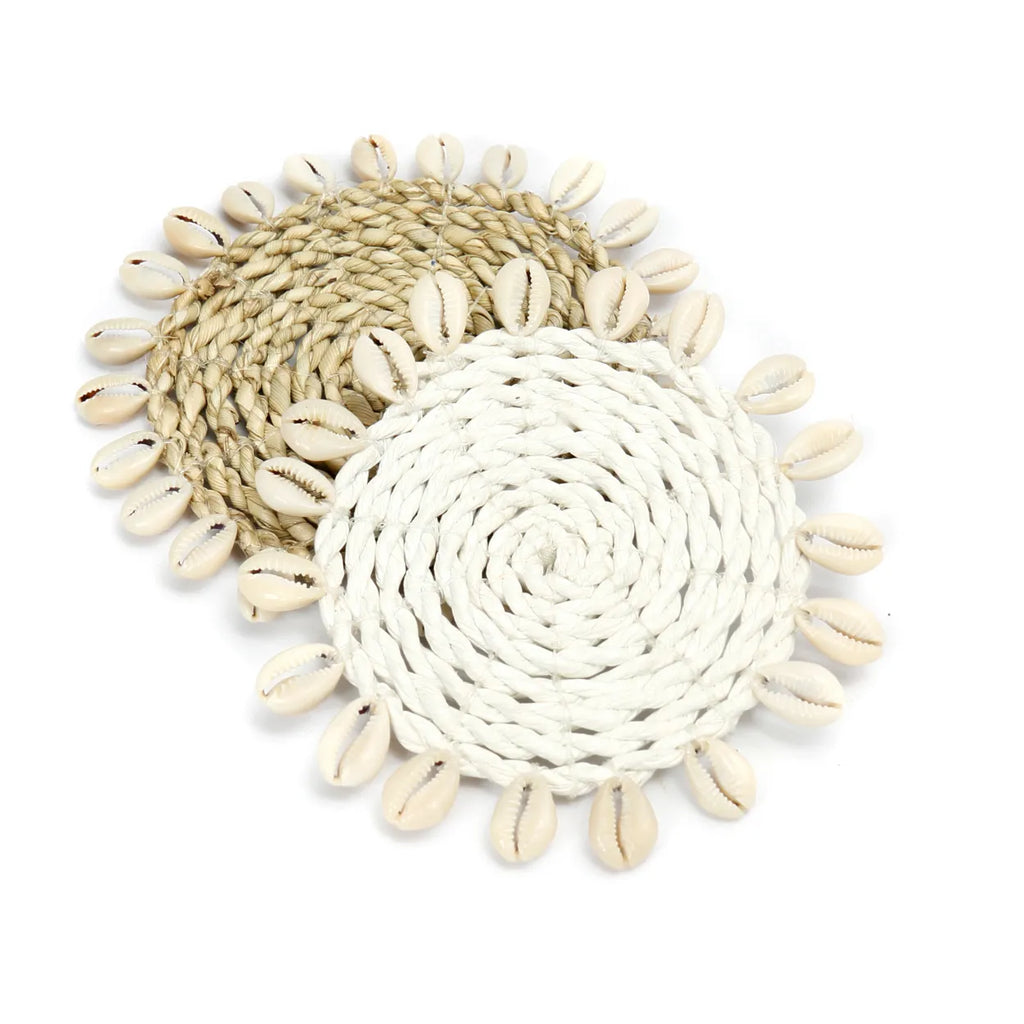 Seagrass Shell Onderzetter (Naturel)