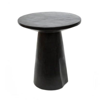 Timber Conic Bijzettafel - Zwart