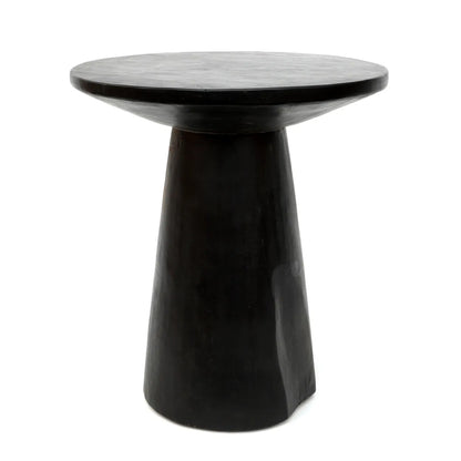 Timber Conic Bijzettafel - Zwart