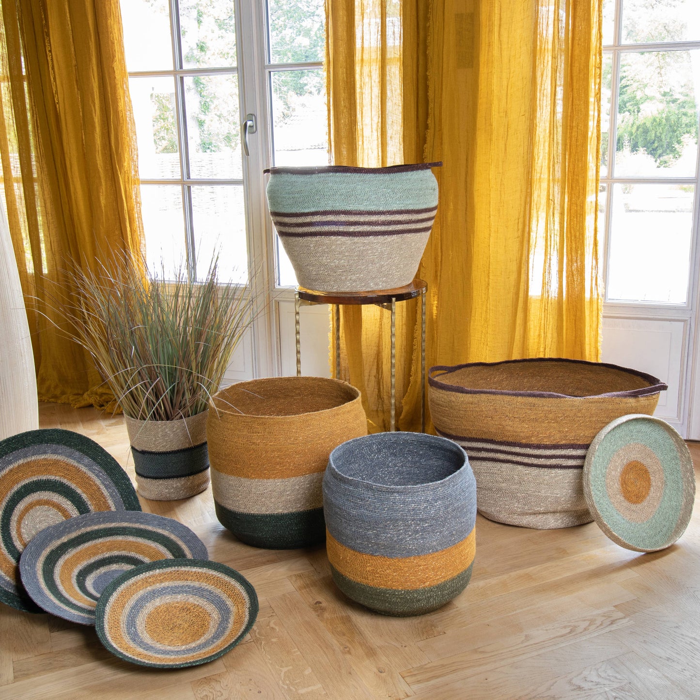 Chobie Celadon Basket