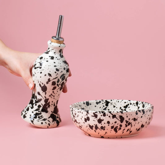 Galaxia Ceramics Kit met Raspplaat, Oliefles en Slakom