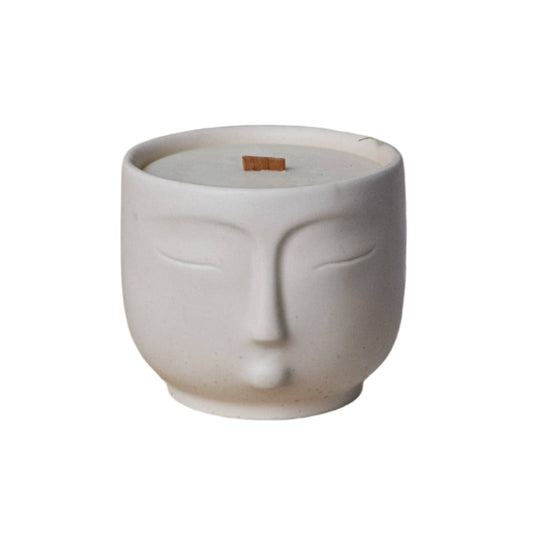 Mindfulness Scented Candle Jar (sea salt & grapefruit)