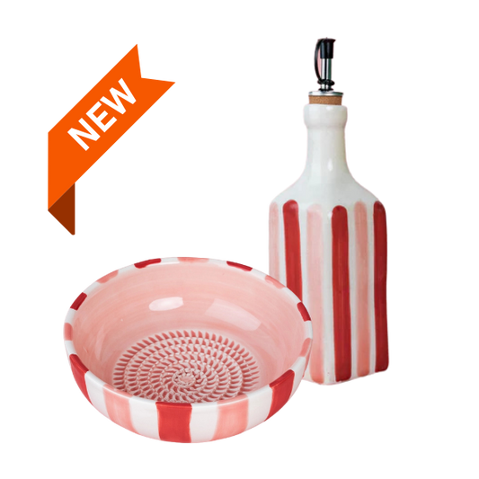 Giftset Sweetheart (Grater plate + oil bottle + brush)
