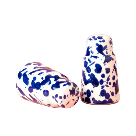 Keramische zout- en peperstrooier / Persia Dots