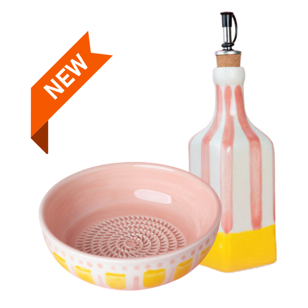 Giftset Valentina (Raspbord + oliefles + gratis borsteltje) 