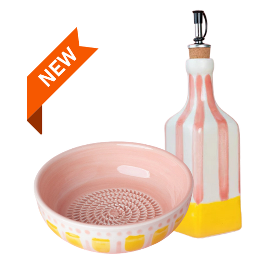Giftset Valentina (Raspbord + oliefles + gratis borsteltje) 